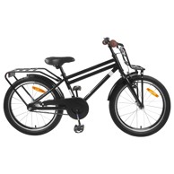 Dječji bicikl, 18", za dob 5–7 godina, crna